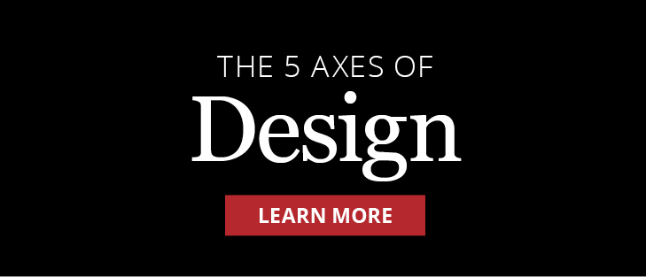 5 axes of design button